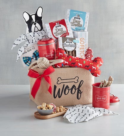 what should i put in a new puppy gift basket