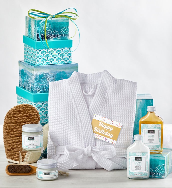 Island Escape Spa Gift Basket