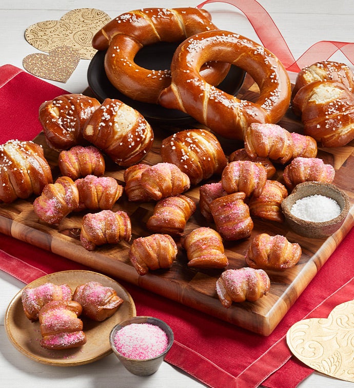 Valentine’s Day Deluxe Artisanal Pretzel Gift Box