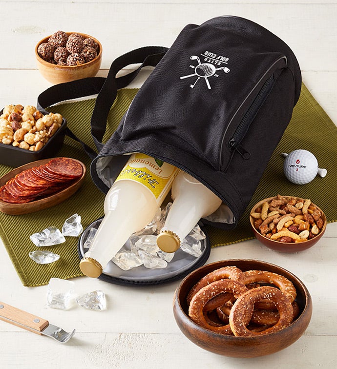 Tee Time for Dad Golf Cooler Bag with Snacks