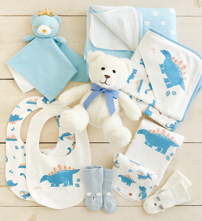 Newborn Boy Comfy Baby Gift Basket