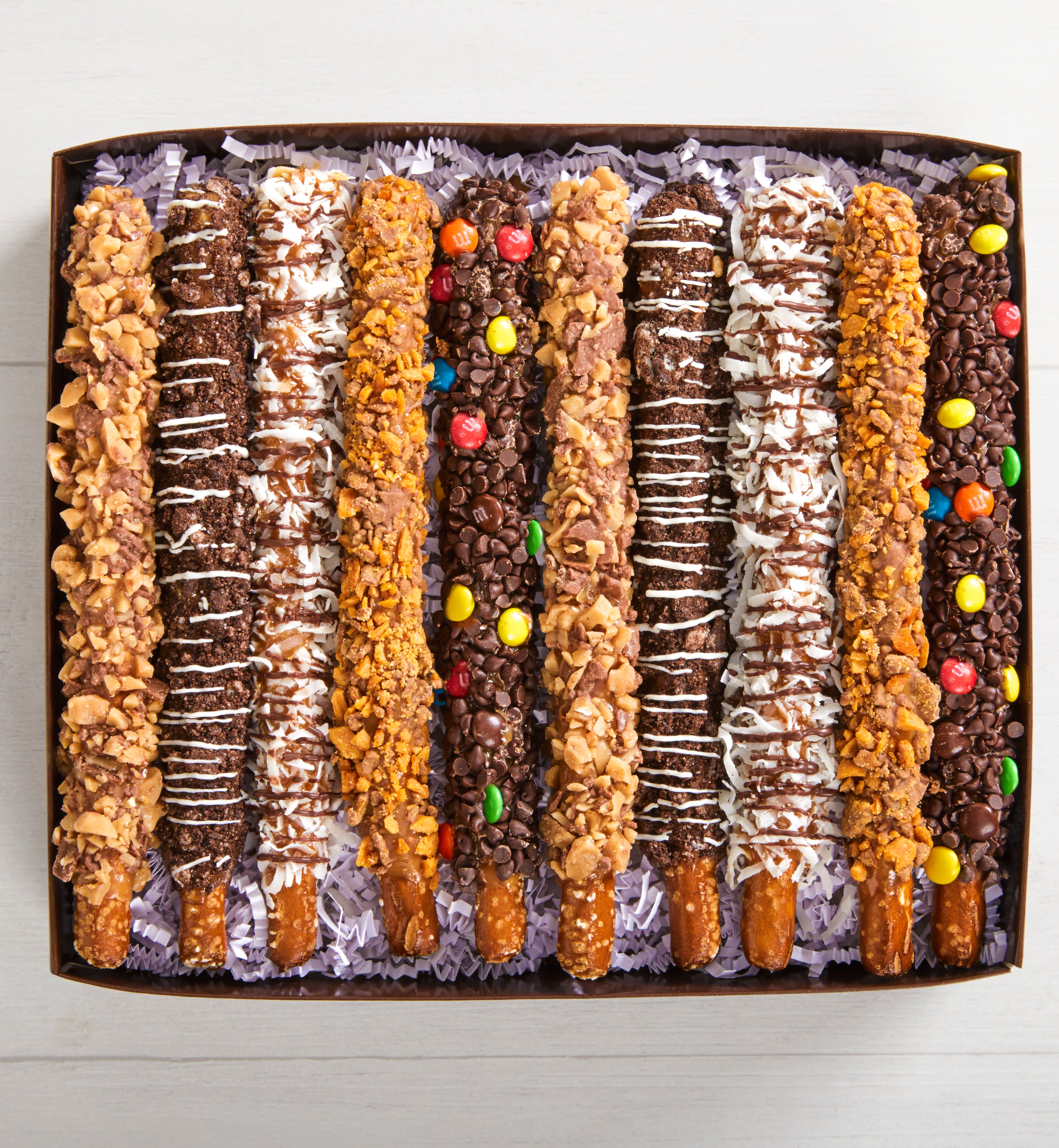 Candy Bar Pretzels