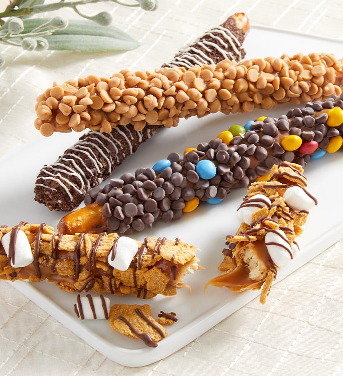Candy Bar Pretzels