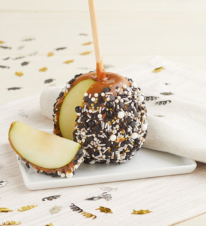 Congrats! Graduate Caramel Apple with Candies