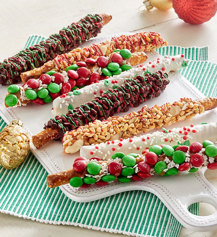 Festive Holiday Pretzels