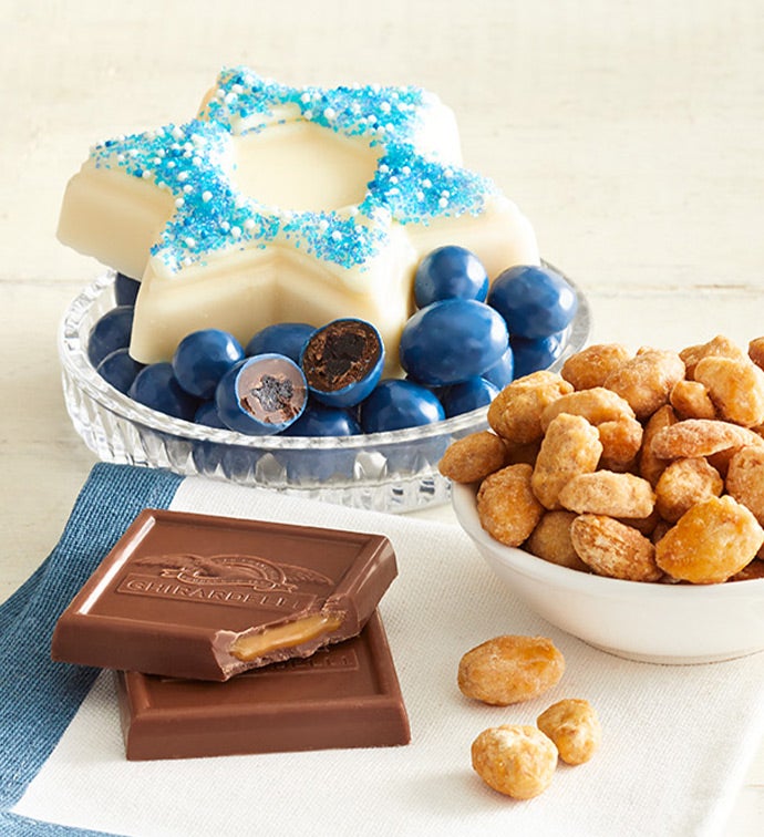 Hanukkah Fruit and Sweets Box