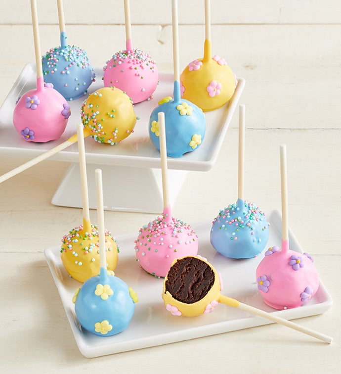 Spring Truffle Cake Pops