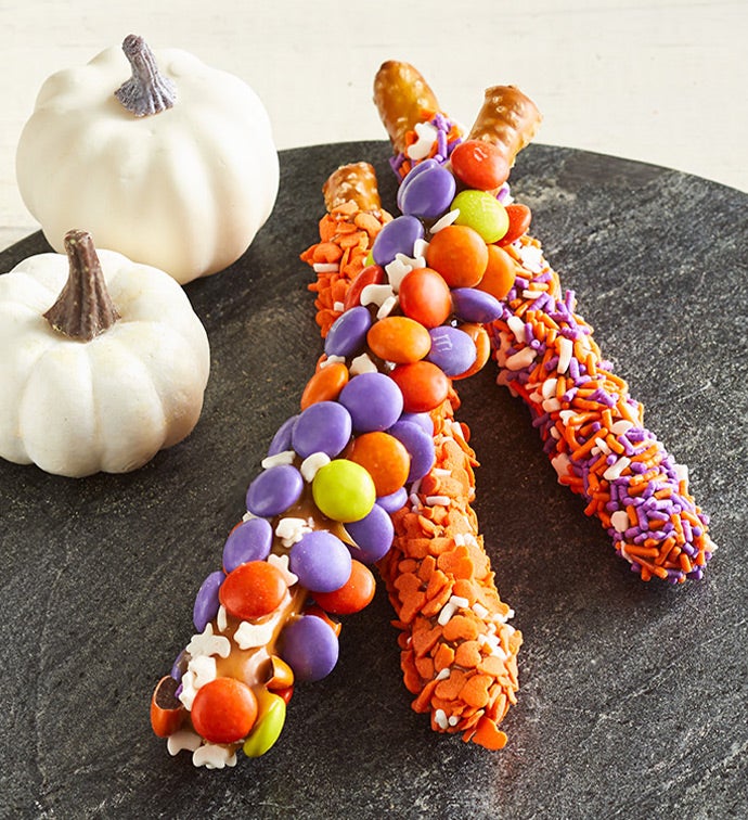 Halloween Gourmet Pretzel Rods