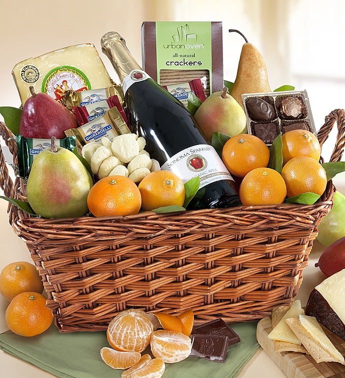 Select Sonoma Fruit  Gourmet Gift Basket