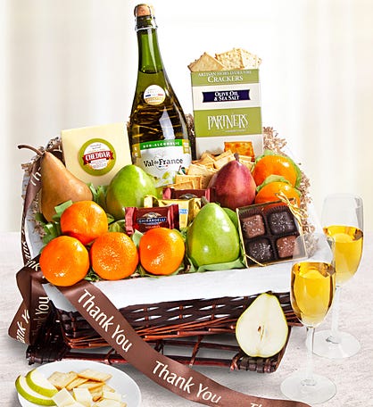 Premier Fruit Get Well Gift Baskets by 1-800 Baskets