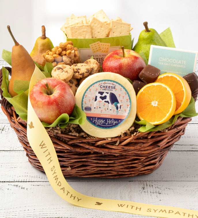 During This Time Gourmet Sympathy Basket