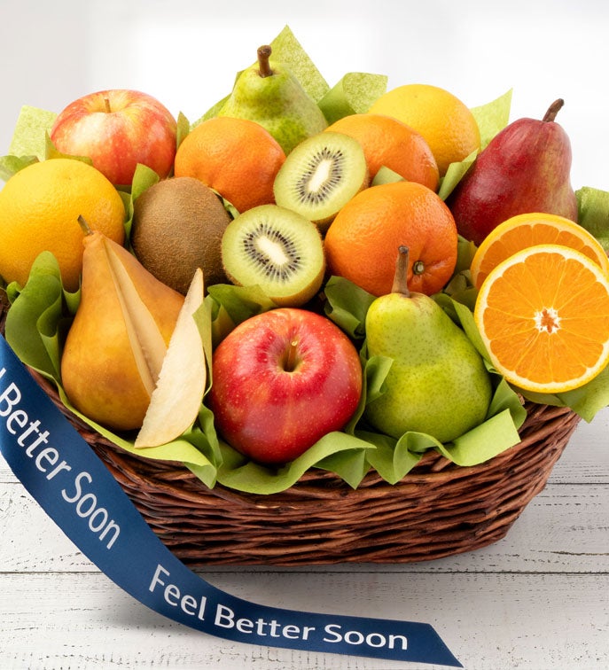 Premier Fruit Get Well Gift Basket