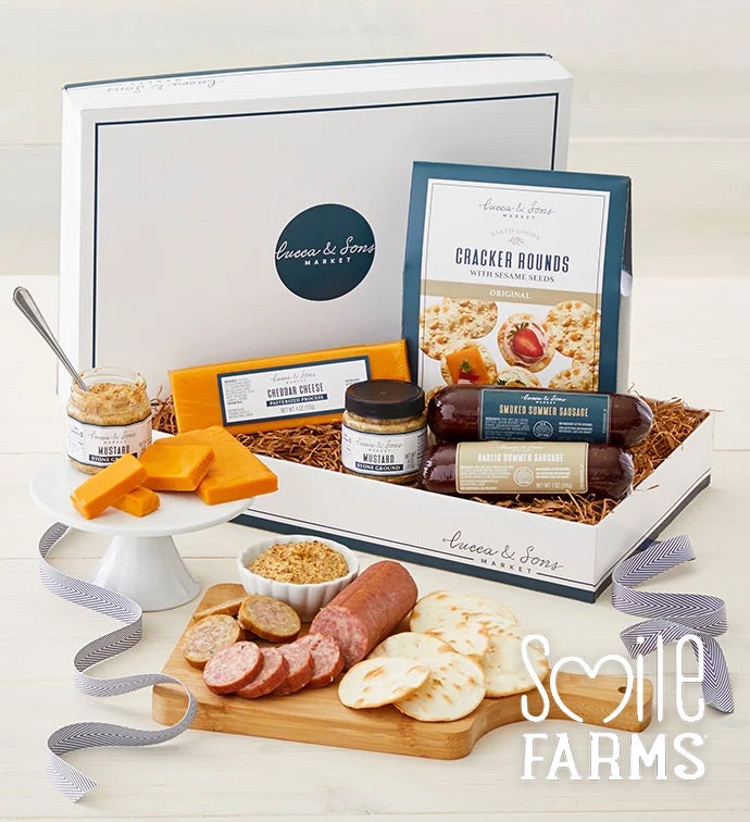 Lucca & Sons™ Sausage & Cheese Gift Box